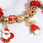 Kreativt Julearmbånd Med Perler