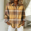 Vintage Plaid Blouse