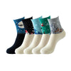 Pack Of 5 Pairs Of Christmas Socks
