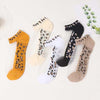 Breathable Leopard Print Socks