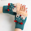 Cartoon Christmas Gloves
