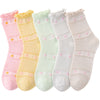 Breathable Floral Socks