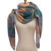 Warm Plaid Scarf