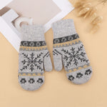 Snowflake Warm Gloves