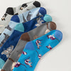 Vintage Cat Print Socks