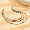 Bohemian Colourful Beaded Necklace