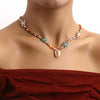 Bohemiskt Färgstarkt Halsband
