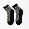 Breathable Floral Socks