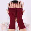 Solid Colour Warm Gloves
