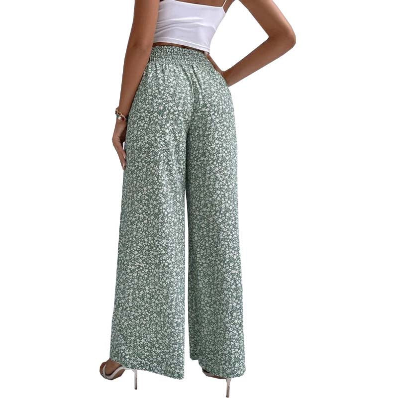 Casual Floral Trousers