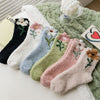 Warm Floral Socks