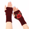 Warm Floral Gloves