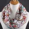 Casual Owl Print Scarf