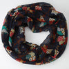 Casual Owl Print Scarf