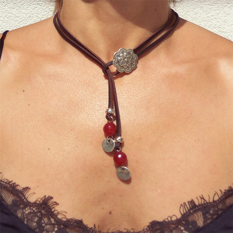 Vintage Bohemian Pendant Necklace