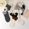 Casual Cat Print Socks