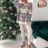 Vintage świąteczny sweter