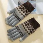Vintage Etniske Varme Handsker