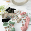 Breathable Floral Socks