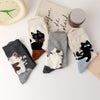 Casual Cat Print Socks
