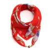 Casual Floral Print Scarf