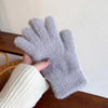 Solid Colour Warm Gloves