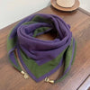 Vintage Colour Block Scarf
