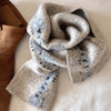 Warm Sheep Patterned Scarf