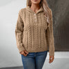 Casual Cable Knit Sweater