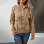 Casual Cable Knit Sweater