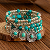 Vintage Ethnic Beaded Bracelet