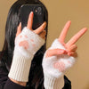 Cartoon Warm Gloves