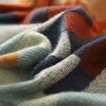 Kolorowy kraciasty sweter