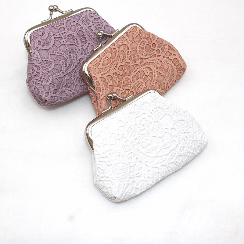 Vintage Lace Coin Purse