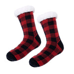 Vintage Plaid Warm Socks