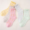 Breathable Floral Socks