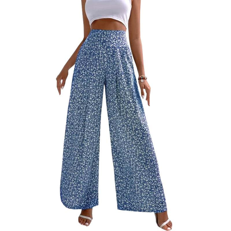 Casual Floral Trousers