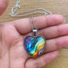 Colourful Heart Pendant Necklace
