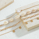 Vintage Bohemian Shell Necklace