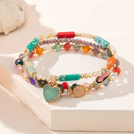 Colorful Beaded Bracelet Set