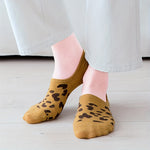 Leopard Print Casual Socks