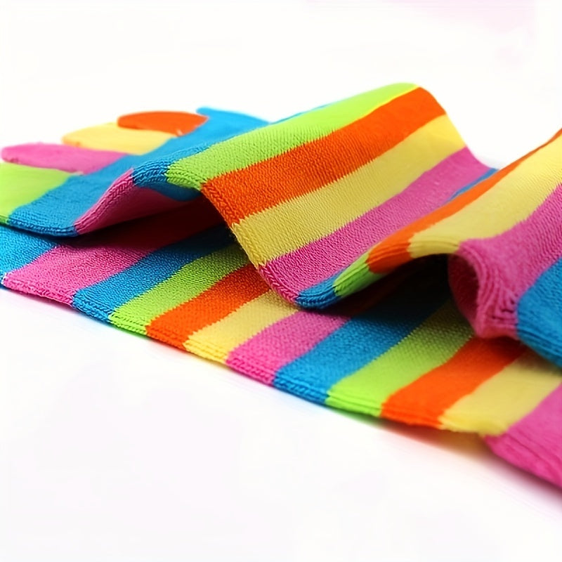 Colourful Five-Toe Socks