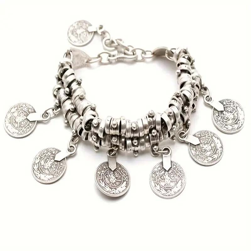 Vintage Coin Bracelet