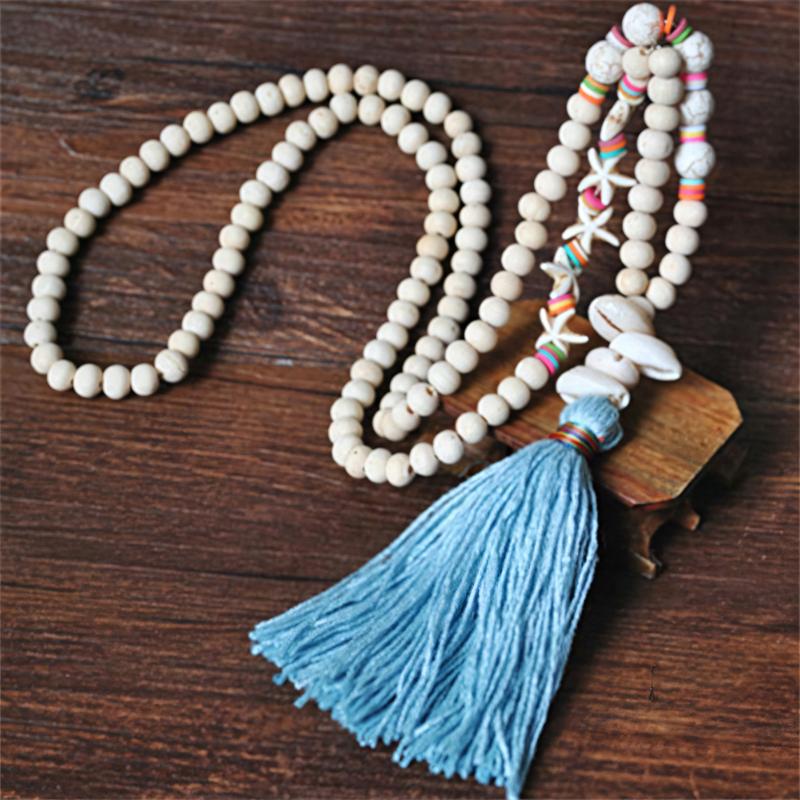 Vintage Bohemian Beaded Necklace