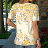Elegant Bluse Med Blomsterprint