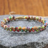 Bohemian Colourful Braided Bracelet