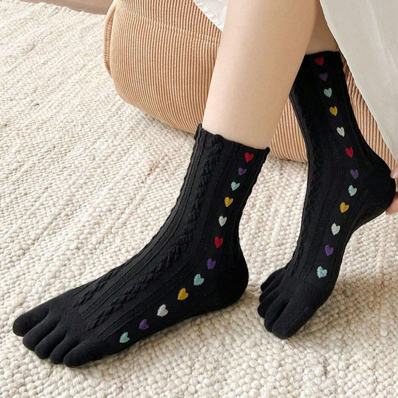 Casual Five Toe Socks