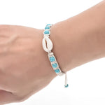 Hand Woven Seashell Bracelet