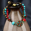Vintage Colorful Beaded Bracelet