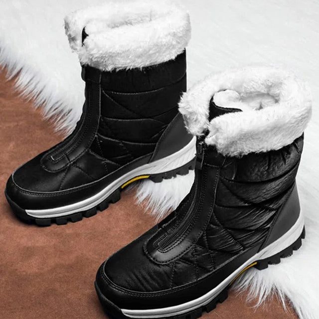 Swobodne ciepłe buty śnieżne